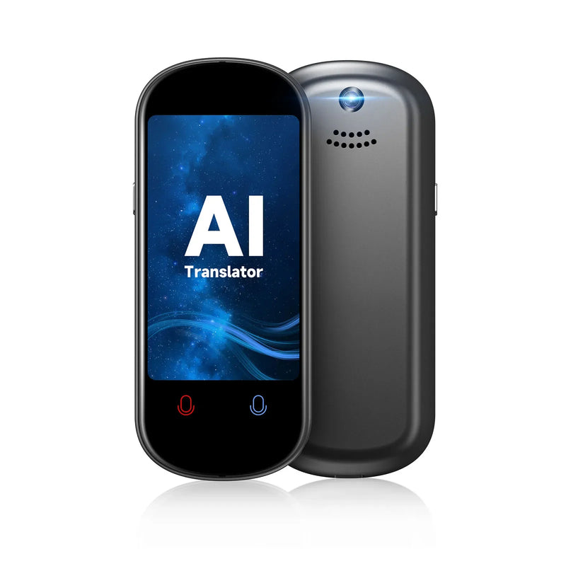 Instant AI Voice Translator - Portable Real-Time Translator with 3.1” Touchscreen, Photo Translation & Voice Recording