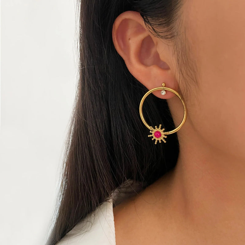 Harper Starburst Earring