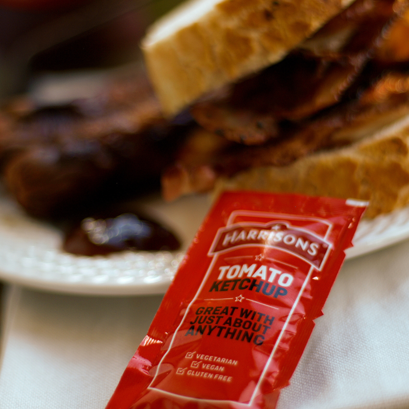 Tomato Ketchup Sachets | Case of 200 | Vegan & Gluten Free
