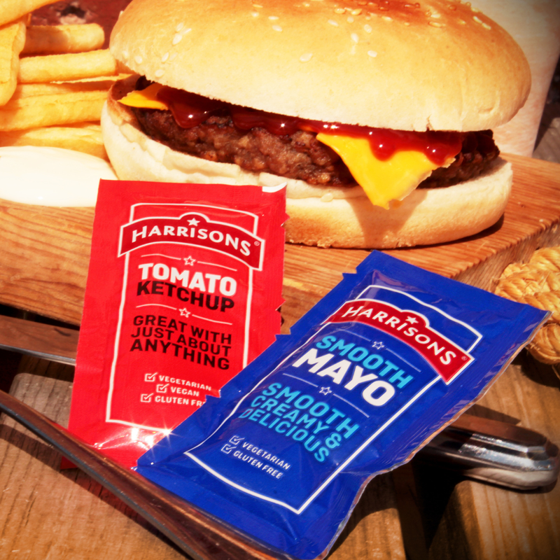 Tomato Ketchup Sachets | Case of 200 | Vegan & Gluten Free