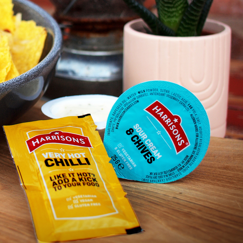 Very Hot Chilli Sauce Sachets – Case of 200