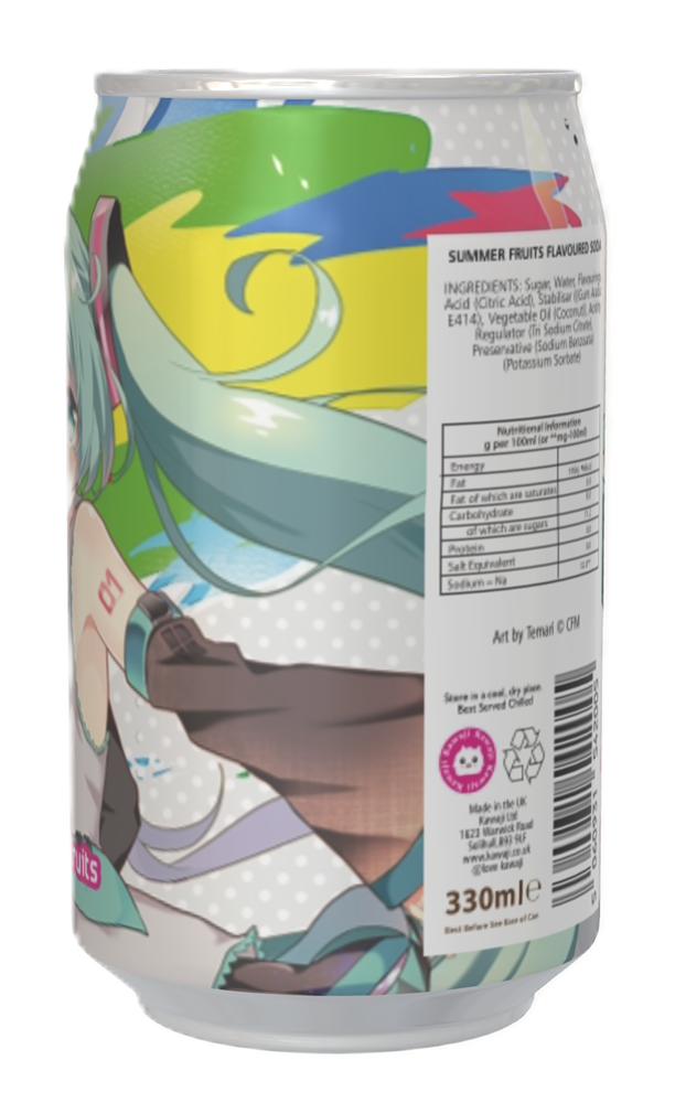 Kawaji Hatsune Miku Harmony Mix - Summer Fruit Soda