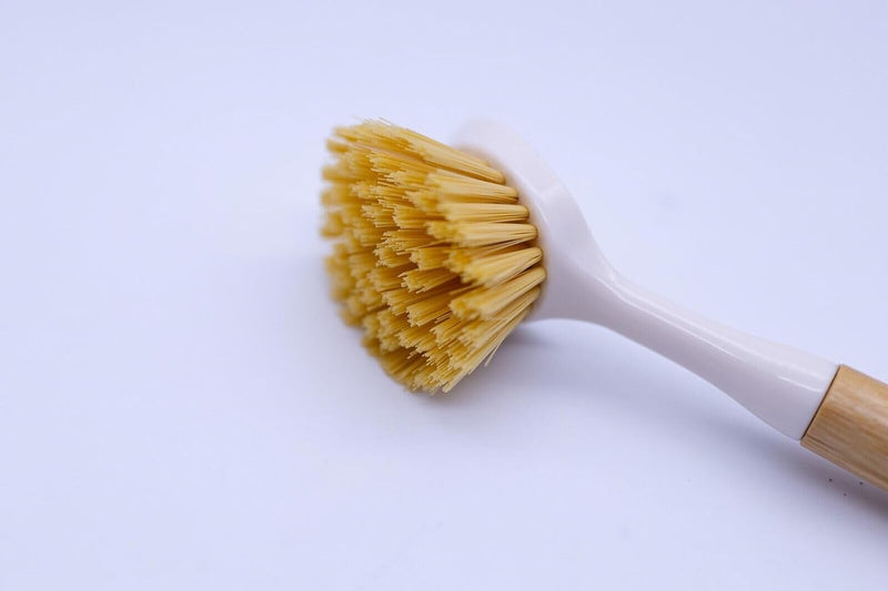Bamboo Washing Up Brush Reusable 23cm Eco Kitchen Cleaner