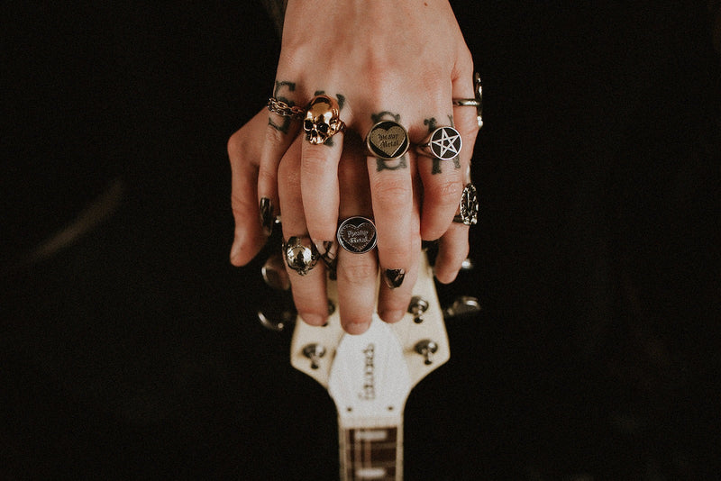 Pentagram Signet Ring