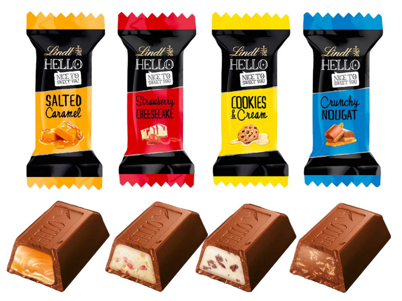 Lindt Hello Minis Variety Bag (4 varieties)