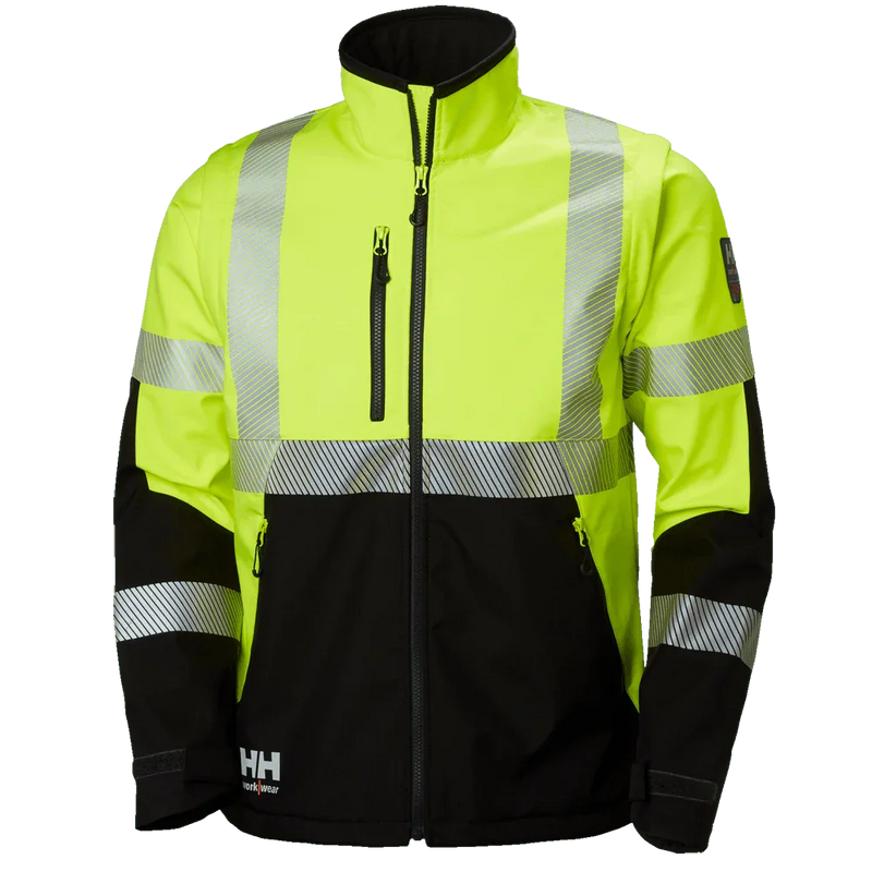 Helly Hansen 74272 ICU Hi-Vis Softshell Jacket