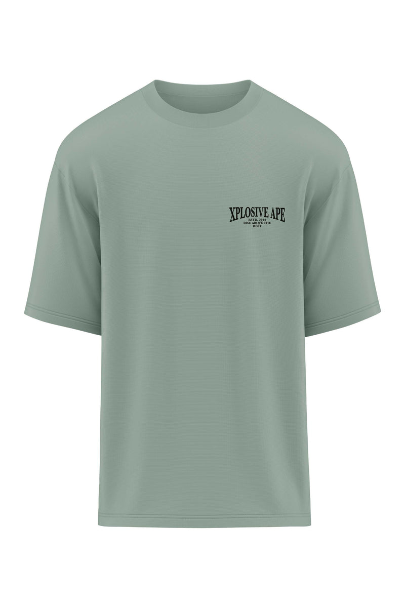 XAPE Heritage Oversized Tee - Sage