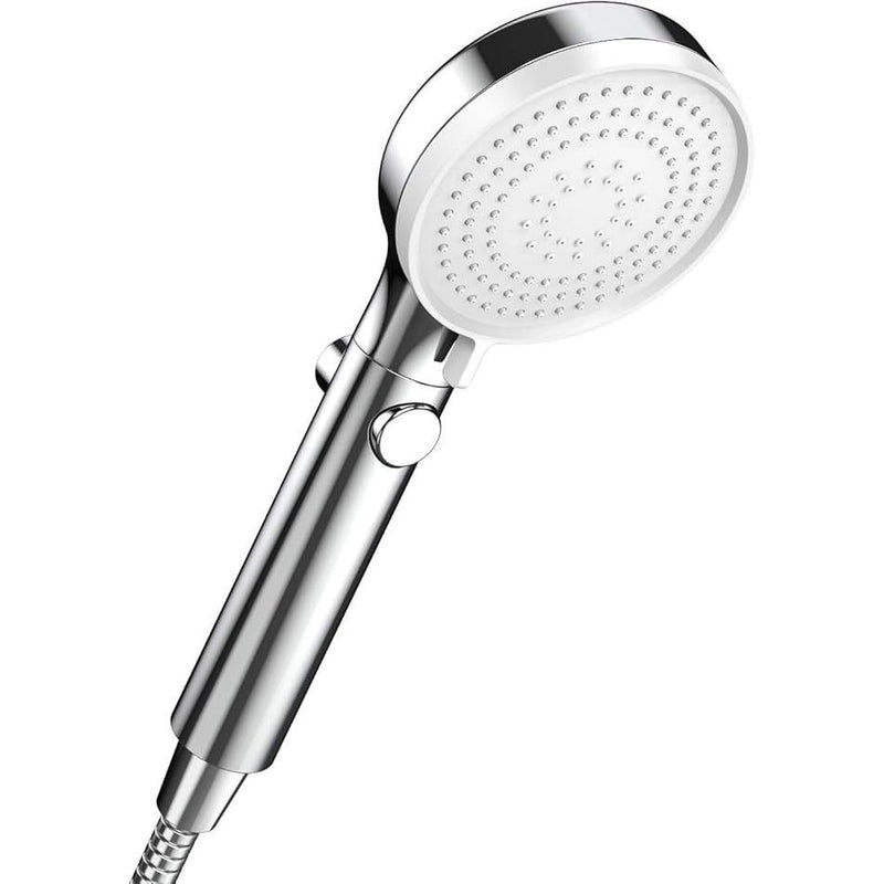 High Pressure Shower Head 5 Modes Chrome Handset with Hose Bathroom Accessories