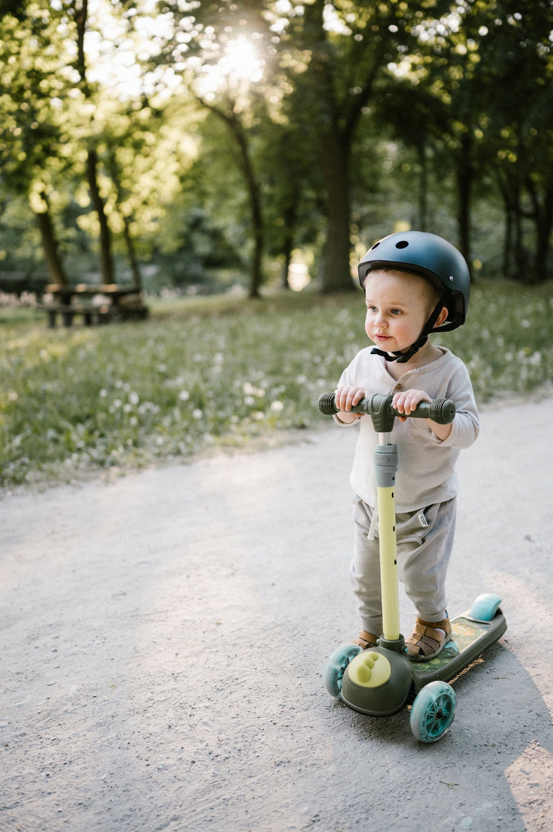 Kidwell ZOOCAR Deer 3-Wheel Balance Scooter with LED Light-Up Wheels – Kids Ages 3+