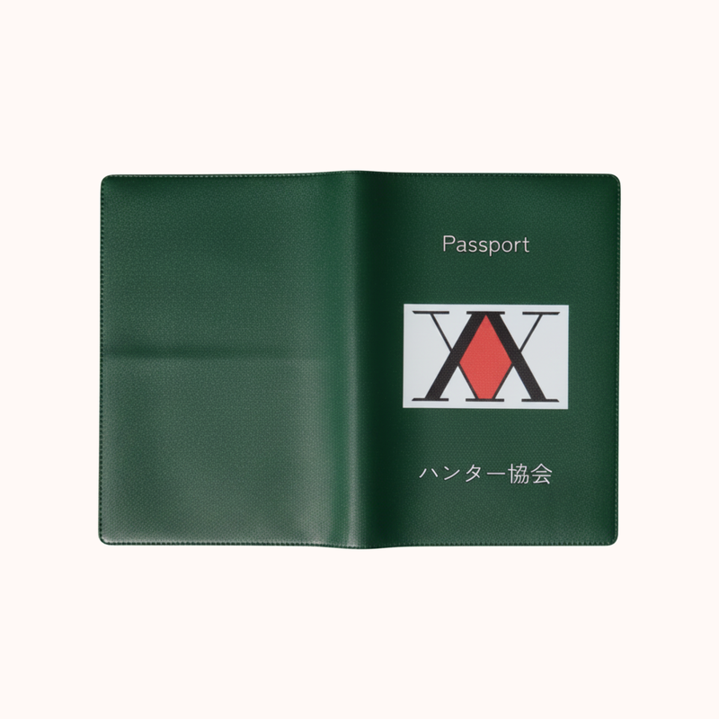 Hunter × Hunter Green Passport Cover