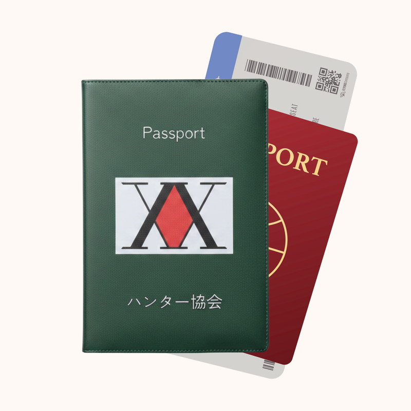 Hunter × Hunter Green Passport Cover