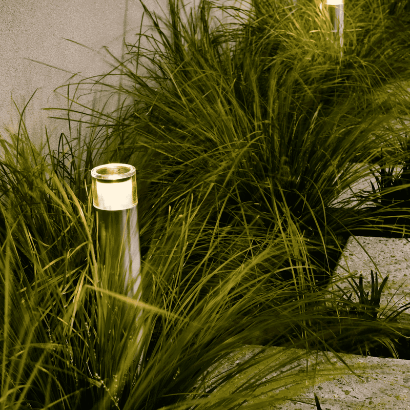Hunza Bollard 300mm Flange/Spike Mounted (GU10) - IP66