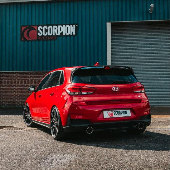 Scorpion Exhausts - Hyundai i30 N (GPF Model Only) Non-resonated GPF-back EXHAUST with electronic valve (MULTIPLE OPTIONS)