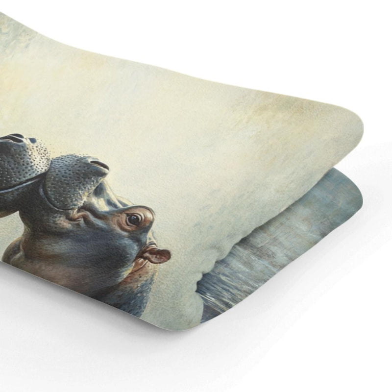 Pastel Hippo Harmony Blanket