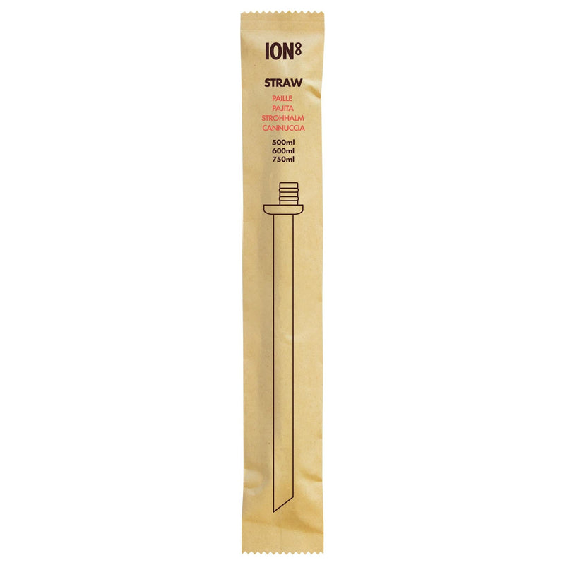 Medium/Large Straw for 500ml -750ml ION8 Bottles, Add-on Straw, Medium/Large
