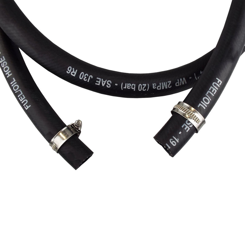 Fuel Gun with 3/4" Rubber Hose & Tank Adaptor Set