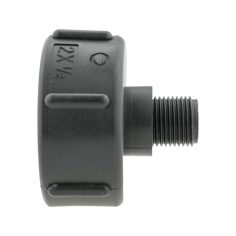 IBC 2” S60X6 Cap with MDPE Elbow Tee 25mm