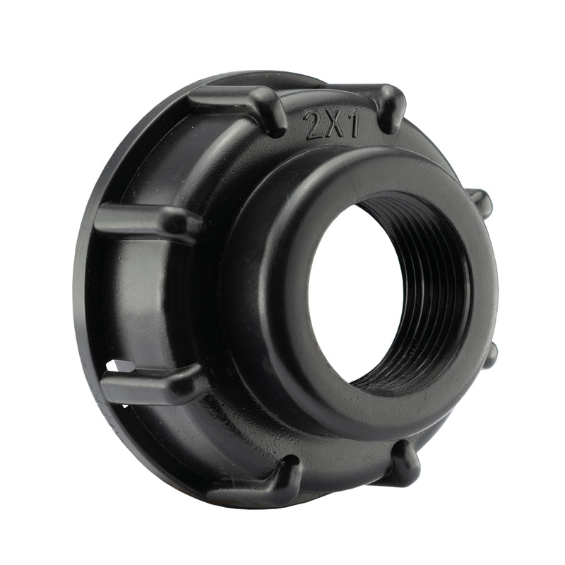 IBC Extender with 2” S60X6 Cap and 32mm MDPE Straight