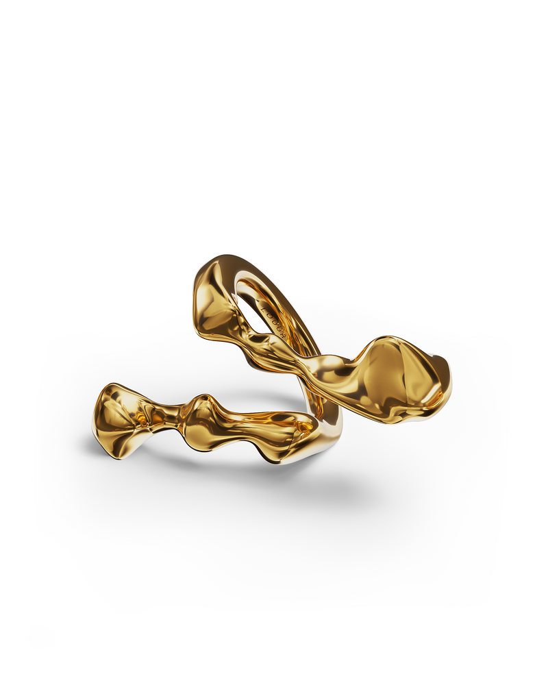 Iceland Sculpted Ring | Gold Vermeil