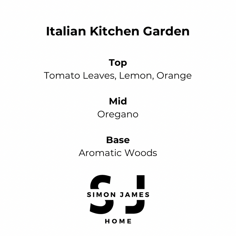 Italian Kitchen Garden Candle - Handmade Soy Wax