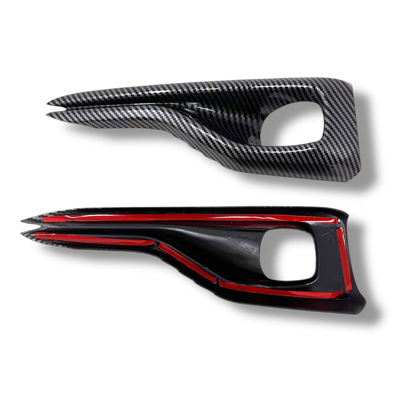 Carbon Fibre Look Front Fog Surround for MK4 ST & ST Line | CEUK