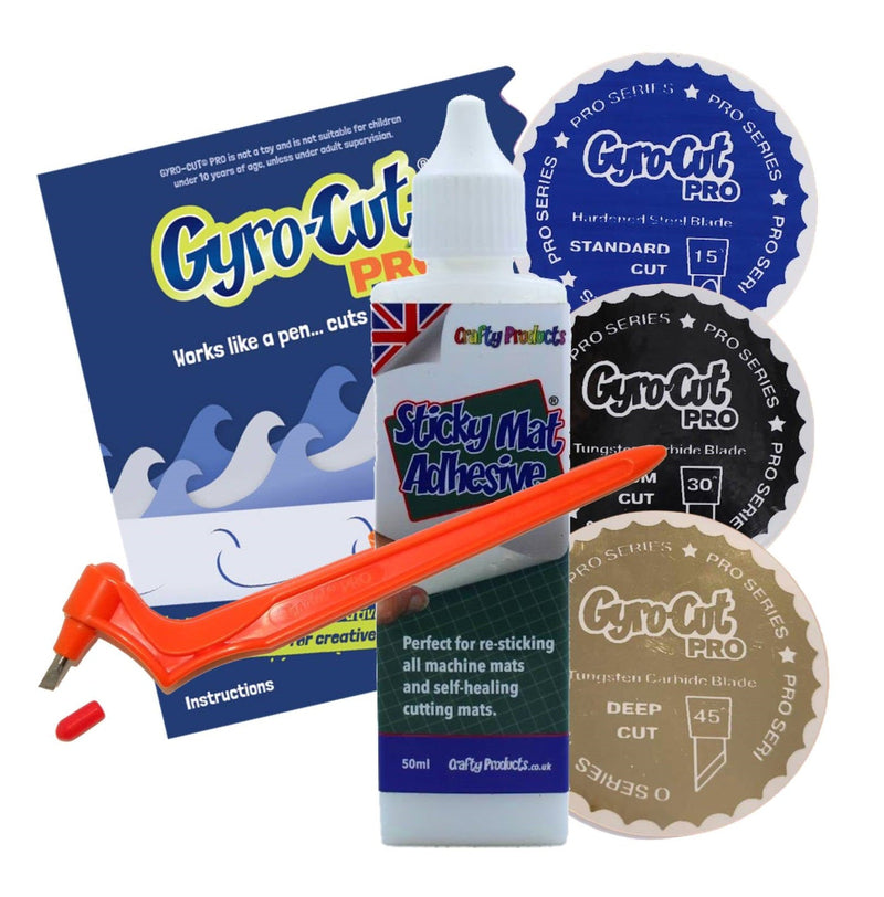 Gyro-Cut® PRO Tool Including 3 Blades and SMA - Standard, Medium and Deep Cut Blades