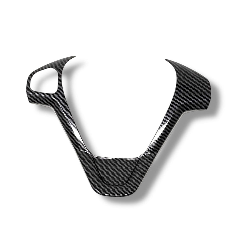 Carbon Fibre Look Steering Wheel Trim for Ford Fiesta MK7 / MK7.5 | CEUK