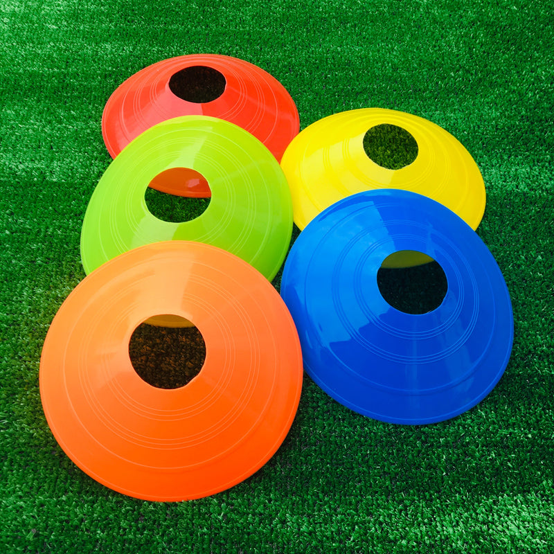 SportEvo Training Marker Cones with Stand [25 Pack]