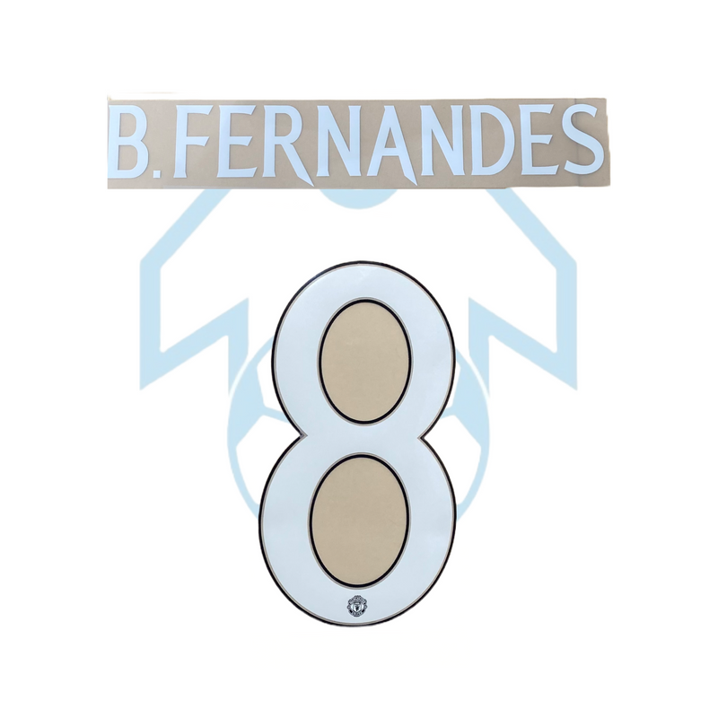 Bruno Fernandes Manchester United 2023-24 Home Cup Set Player Size