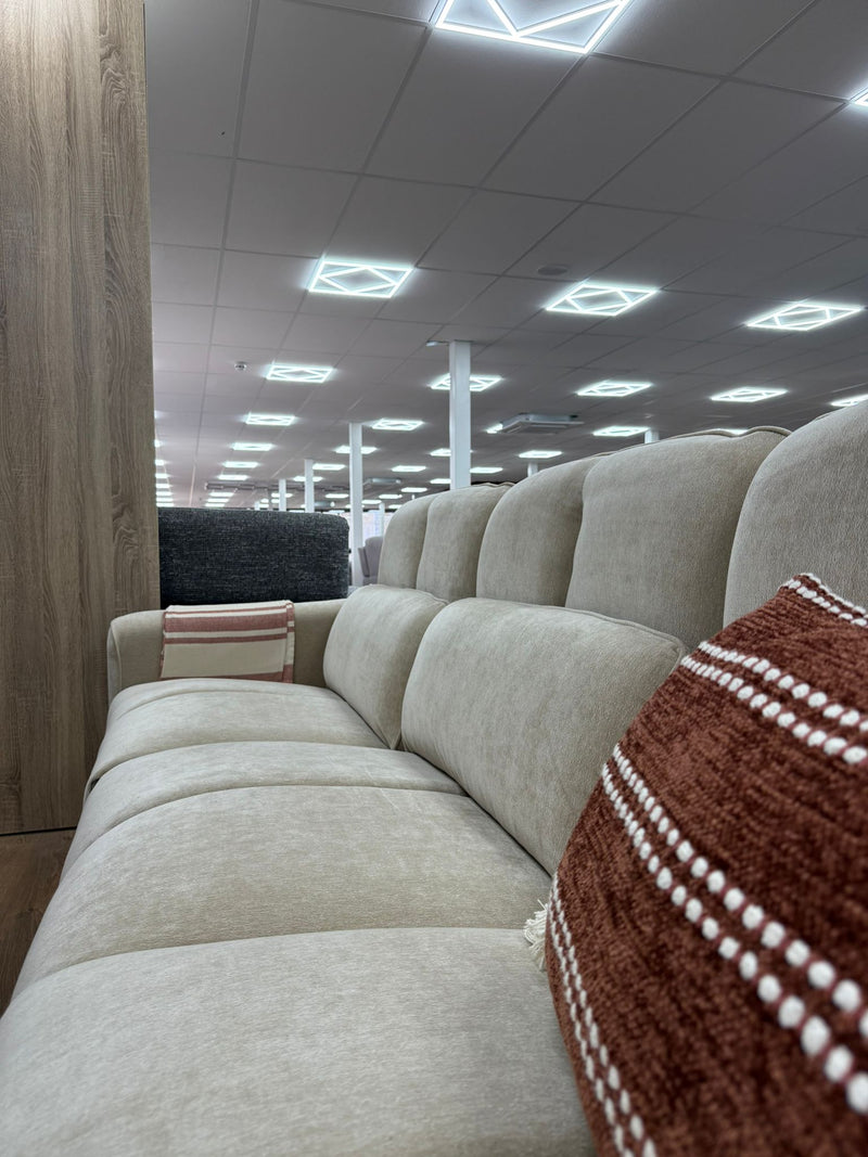 Luxurious Soho Electric Reclining 3-Seater Sofa in  Fabric