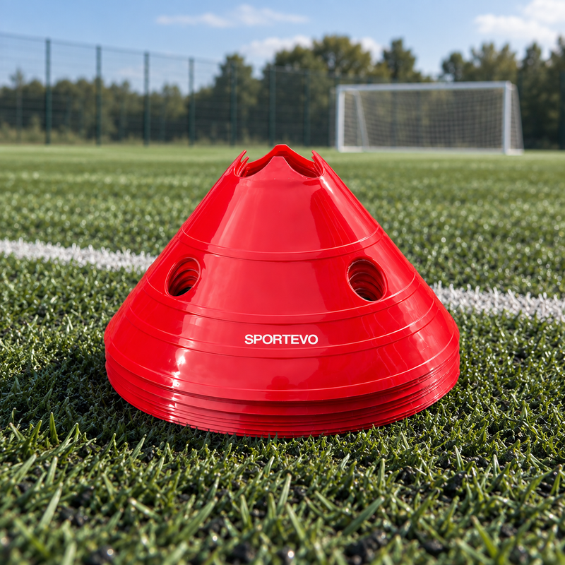 Football Supercone Training Marker Domes [10 Pack]