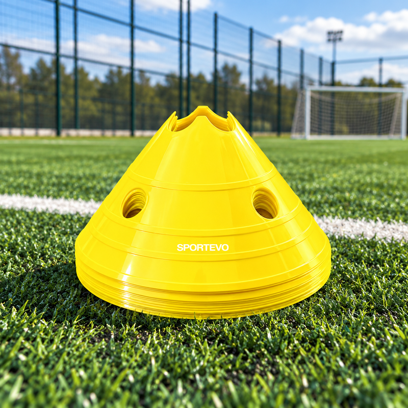Football Supercone Training Marker Domes [10 Pack]