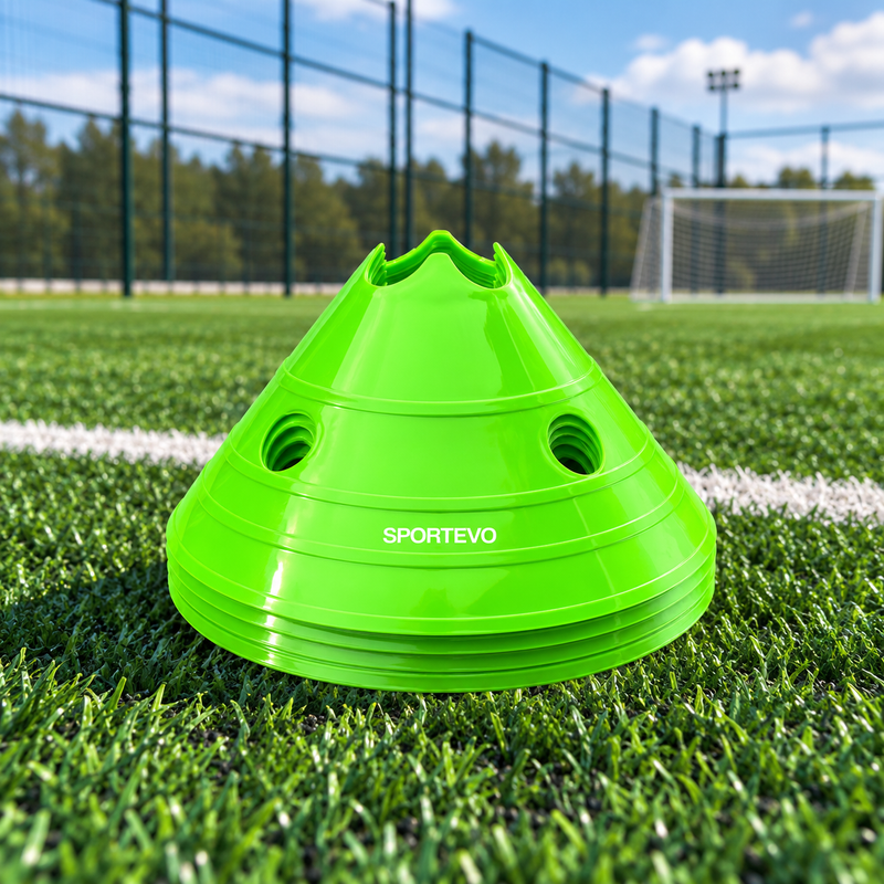 Football Supercone Training Marker Domes [10 Pack]