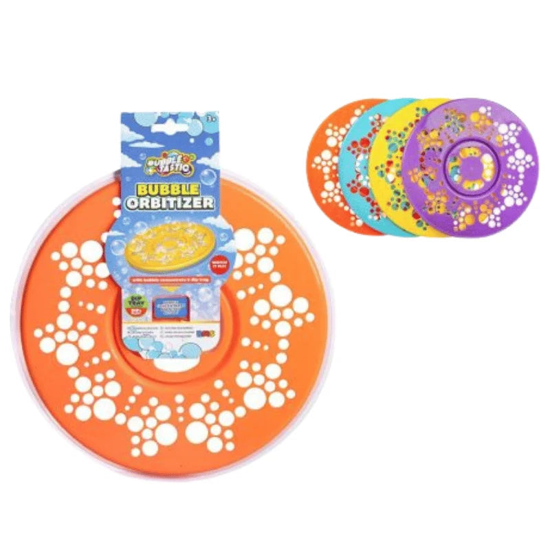 Bubble orbitizer frisbee