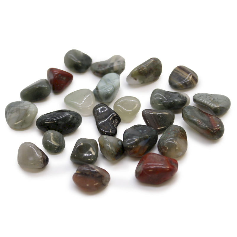Bloodstone Small African Tumble Stone