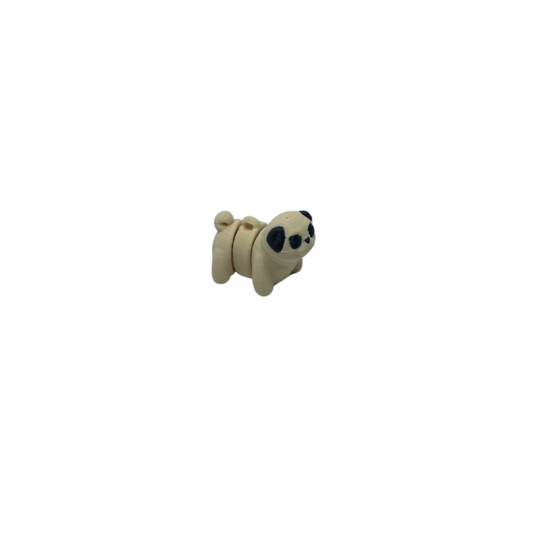 Pug Keyring