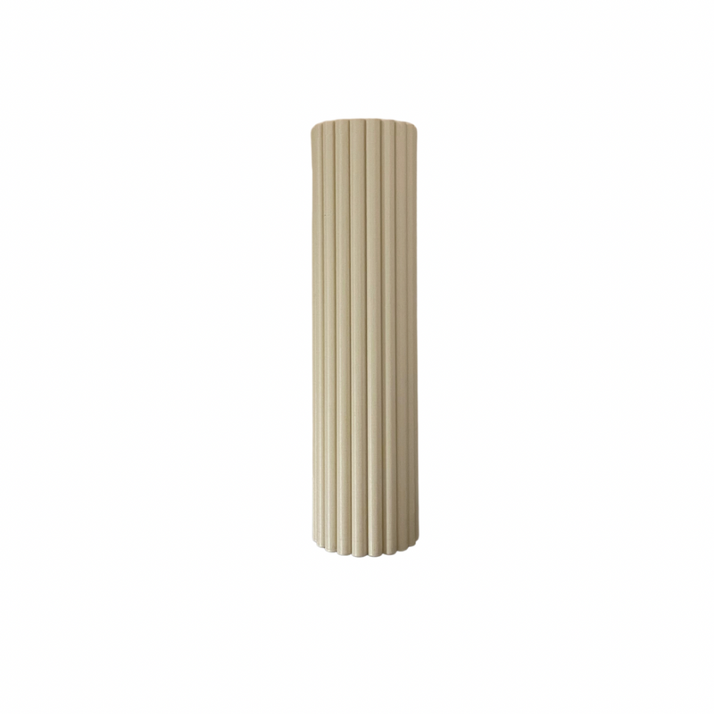 Terra Ribbed Vase
