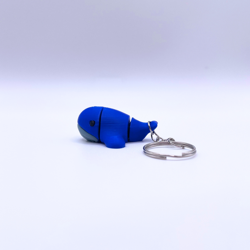 Blue Whale Keyring