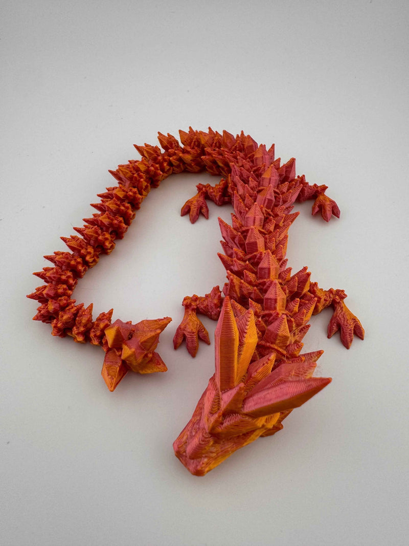 Large Crystal Dragon- Multi Colours