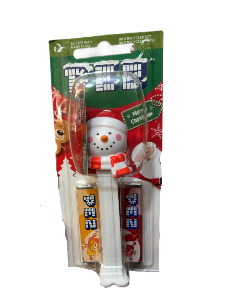 Pez Winter Stars with 2 refill packs.