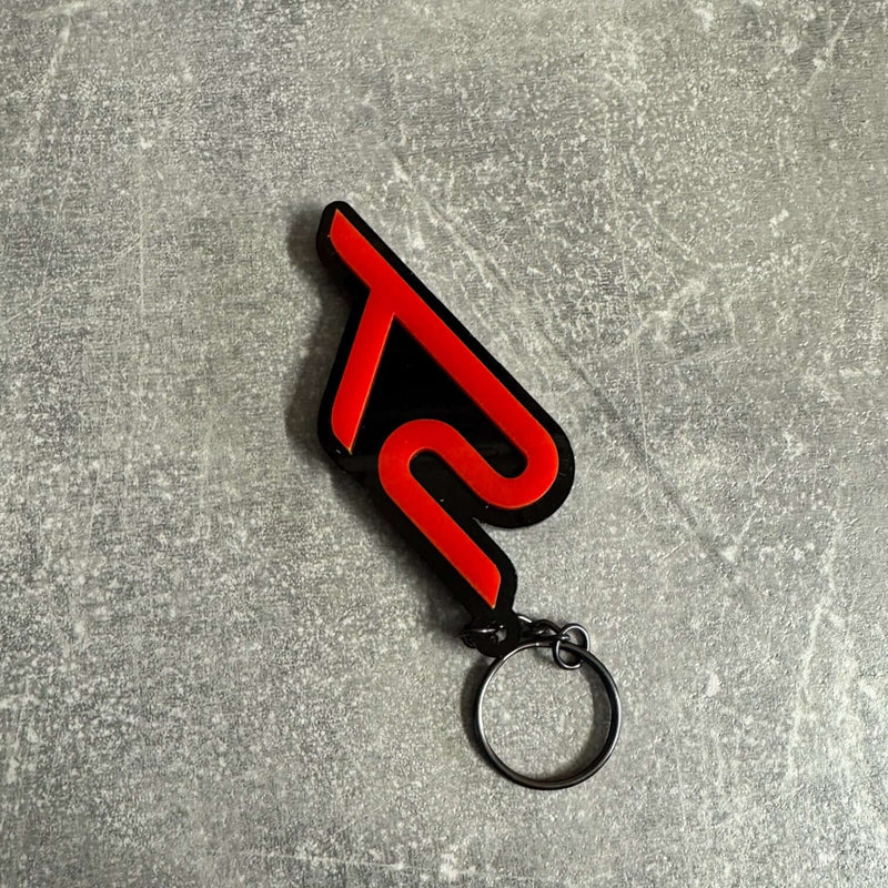4D ST Logo Keychain for Ford – Gloss Black with Custom Colour Options | CEUK