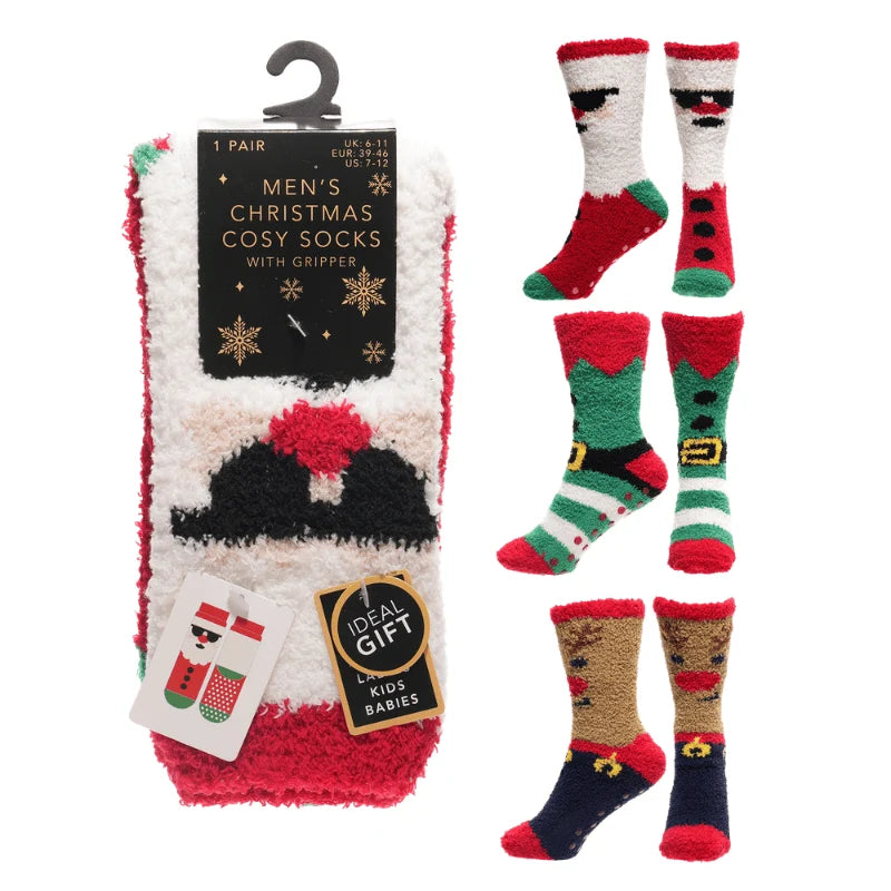 Men’s Christmas cosy socks