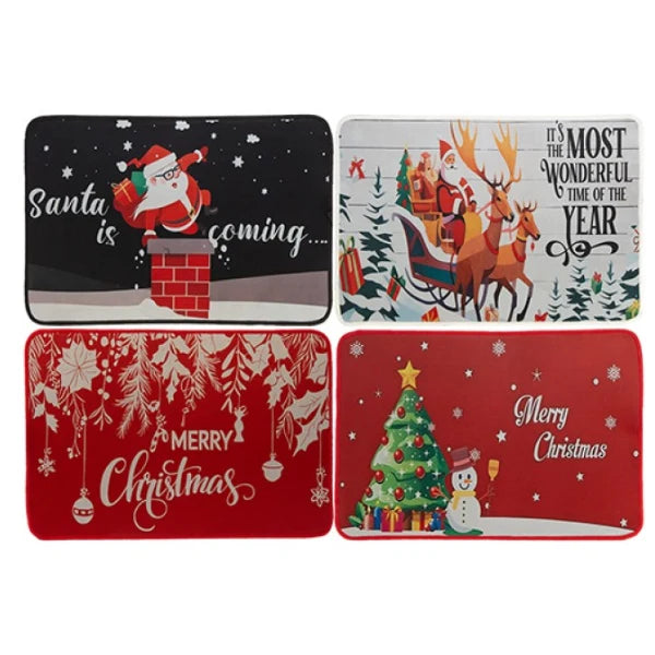 Christmas door mat