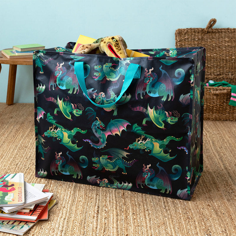 Jumbo storage bag - dragons