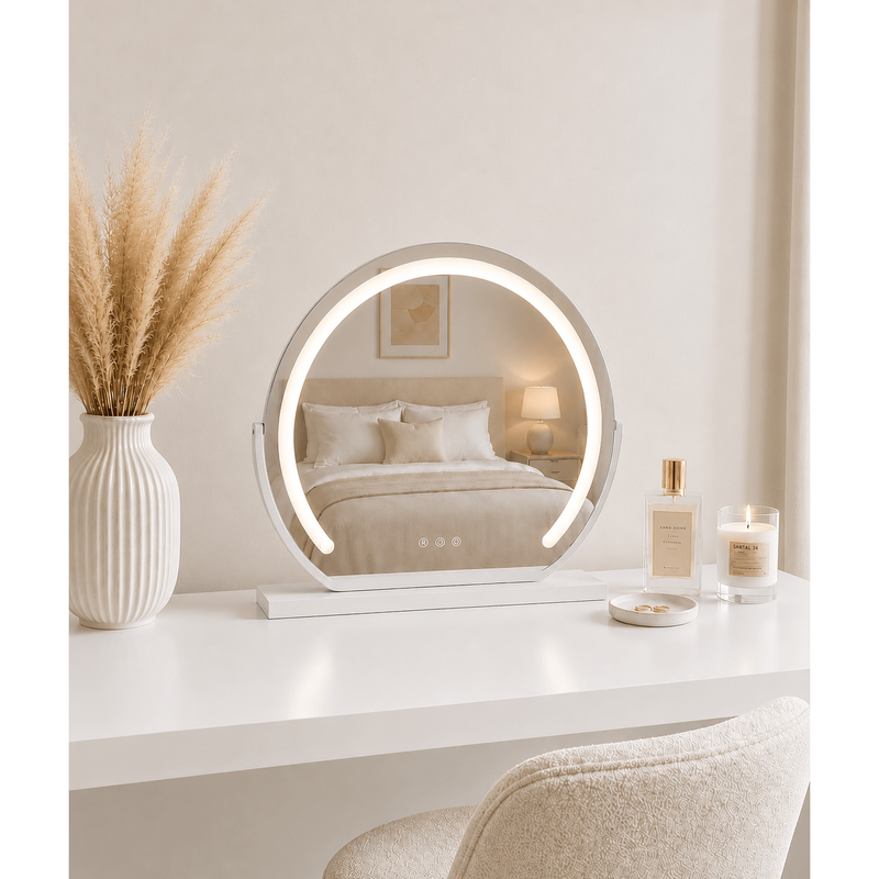 Mila LED Vanity Mirror White