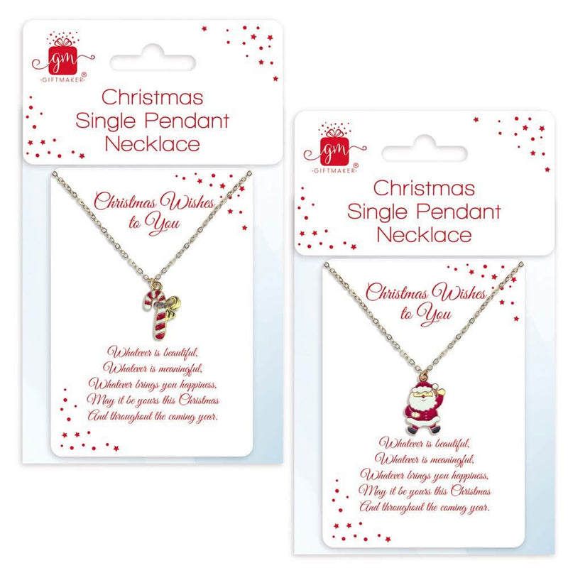 Christmas pendant necklace