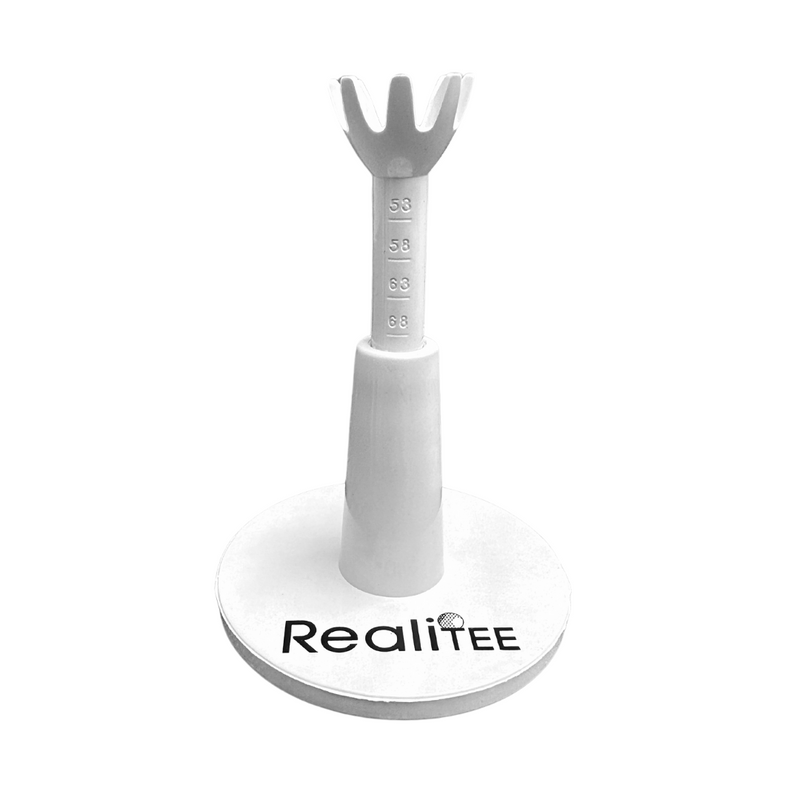 Realitee Adjustable Rubber Driving Range Golf Tee