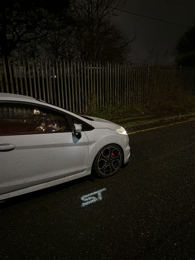 Ford Fiesta MK7 / MK7.5 - ST Logo Projector Puddle Light Replacement Units (Multiple Colours) 2013-2017