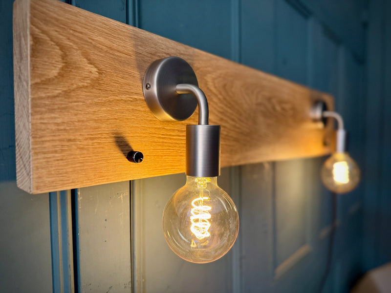 Headboard Twin Wall Lights | Bedside Reading & Bedroom Lighting UK