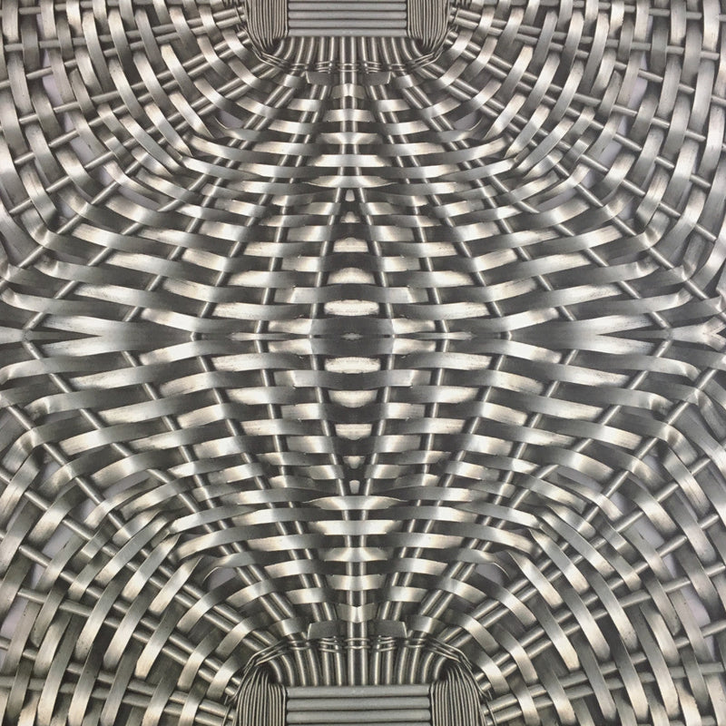 Woven Metal Basket Wallpaper
